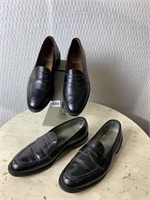 TWO PAIRS OF MEN’S LOAFERS BROOKS BROTHERS SIZE