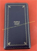 US Purple Heart Medal Box  Box Only  Not Named