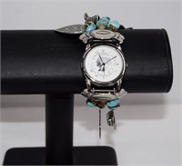 Sterling & Turquoise Southwest Traditions Watch