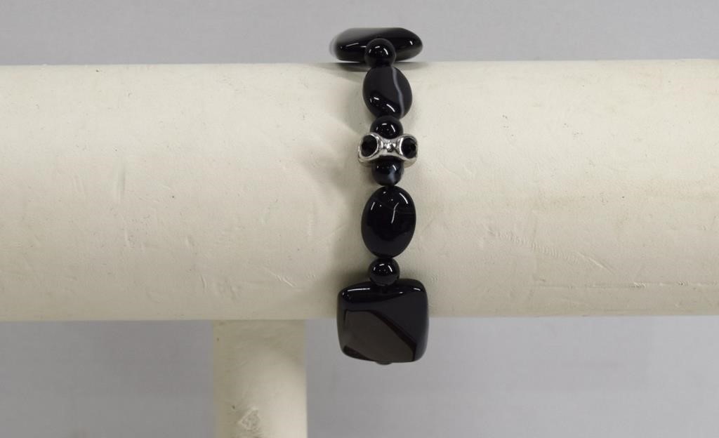 Black Stone Bracelet