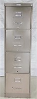 Commodore Four Drawer Metal Filing Cabinet