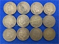 (10) Indian Head pennies  All 1900s
