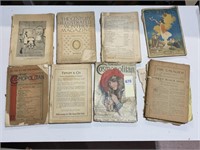 ANTIQUE MAGAZINES FROM LATE 1800, 1893, 1898,