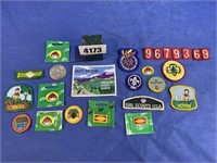 Girl & Boy Scout Badges, Numbers,  Hiker,
