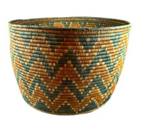 A Large Woven Basket, 14”H x19.5” Round