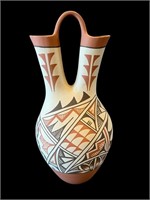 A Tafoya Semez Pueblo, NM Pottery Vase 15"H