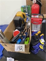 CLAMPS - FIRE EXTINGUISHER - FLASHLIGHTS - MORE