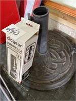 PATIO TABLE UMBRELLA STAND BASE