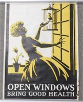 1925 Gerta Rics Artwork Public Health Poster -