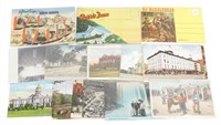 Vintage Post Cards including RPPC's, Souvenir
