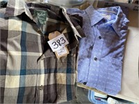 WOOLRICH & ISLAND MENS SIZE L SHIRTS