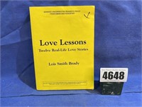 PB Book, Love Lessons By Lois Smith Brady