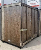 Large Wooden Lockable Shipping/Storage Container "