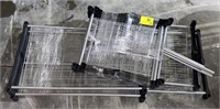 Metal Wire Shelving, Disassembled 
Largest