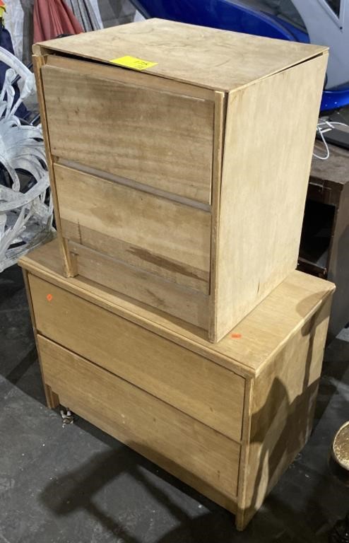 Unfinished Wood Dresser and Nightstand,