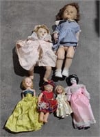 Various Dolls (8" - 21" Tall)