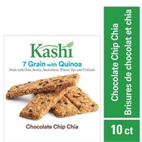 Lot Of 2 Kashi Bar Quinoa Crunch Choc/Chp 200g