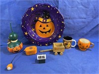 Halloween Collection, Candy Bowl, Mugs,