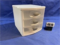 Sterilite Mini 3 Draw Storage Box