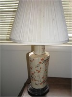 Pair of Oriental style lamps