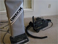Pair of Oreck vacuums