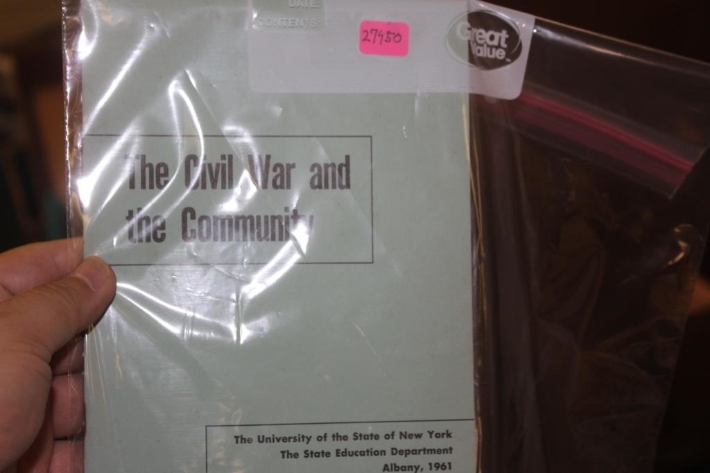 Pamphlet: The Civil War and the Community
