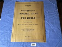 Antique Universal Atlas of The World, 1917,
