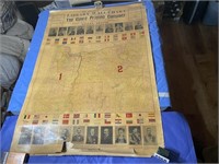 Antique Library Wall Chart, The Ready Refer.,