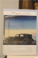 Lincoln V12 Advertising Print