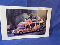 Print on Glossy Stock, Where's Merlin Bus Trip,