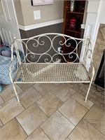 Folding Metal Bench