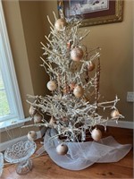 Felt Ivory Christmas Tree & Ornaments