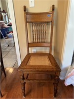 Caned Bottom Oak Chair