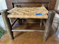 Caned Foot Stool