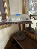 Metal & Glass Desk Lamp