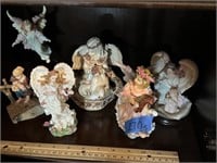 5pc  Angel Figurines