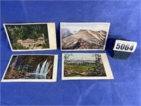 Antique Postcards, 3 Mt. Shasta California,