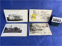 Antique Postcards, 3 Oregon & 1 Postmarked