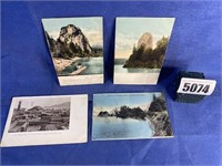 Antique Postcards, 3 Columbia River, Ore.,