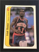 1986 Fleer Isiah Thomas Rookie Sticker Card HOF