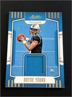 2023 Absolute Bryce Young Rookie Jersey Card SP RC