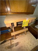 Wooden stool item