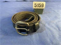 Leather Belt, 41"L X 1 1/8"W