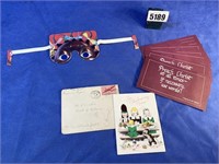 Vintage Thanksgiving Card & Sunglasses