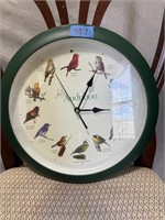 Audubon Wall Clock