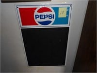 Pepsi Restaurant chalkboard 27x18