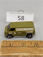 1974 Mattel Hot Wheels Redline U.S ARMY MP Van
