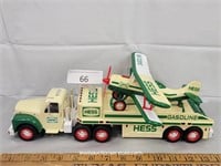 2002 Hess Plastic Truck & Airplane Set