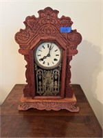 Vintage Gingerbread Clock