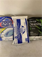 Lot Of 3 Cleaning &foot Patch